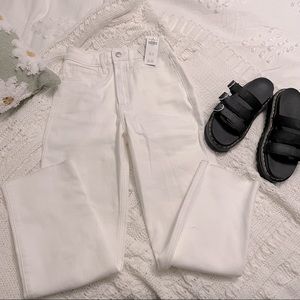 Hollister Curvy High-Rise Ankle Straight Jeans 00R